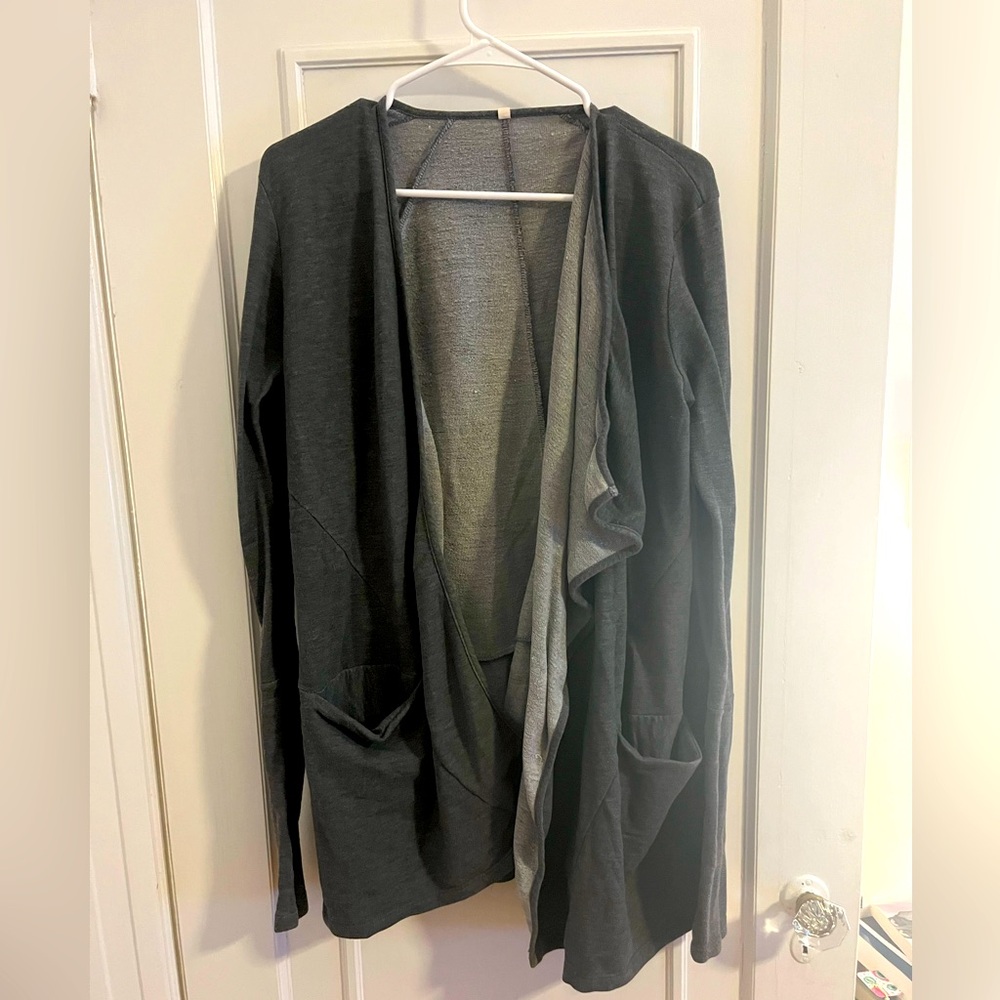 Left Coast long sweater wrap Size XS